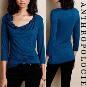 Anthropologie Deletta Sadie Long Sleeve Top Large